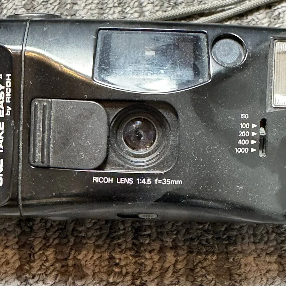 Vintage Ricoh One Take Easy II, a 35mm film camera
